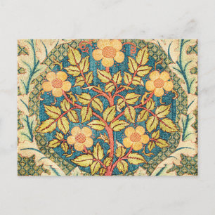 Rose Wreath By William Morris Postcard