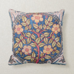 Rose Wreath, William Morris Cushion