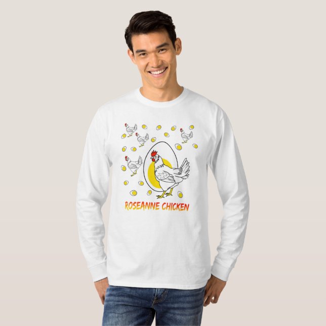 Roseanne Chicken and Egg Famous 2020 T-Shirt (Front Full)
