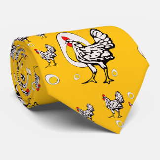 Roseanne Chicken - Funny Roseanne Rooster and Egg Tie