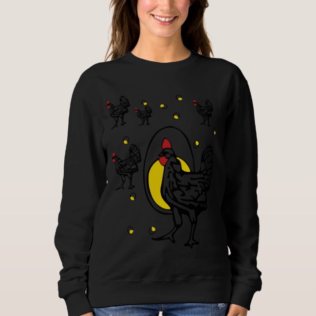 Roseanne Chicken   Sweatshirt (Front)