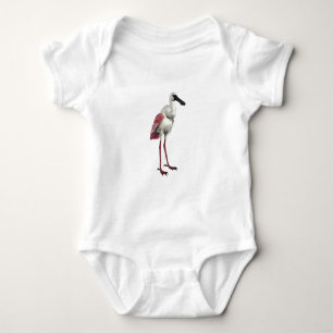 Roseate Spoonbill Baby Bodysuit