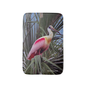 Roseate Spoonbill bathmat