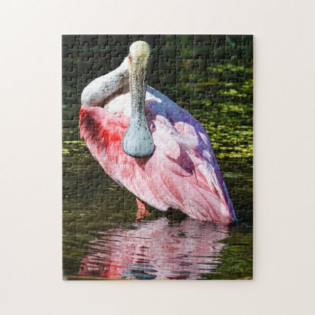 Roseate Spoonbill Puzzle (Vertical)