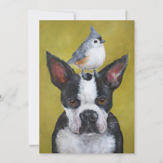 Rosebud and Samantha flat card (Front)