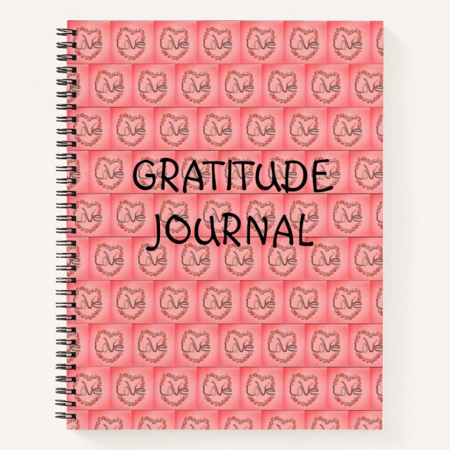 Rosebud Love Gratitude Journal (Front)
