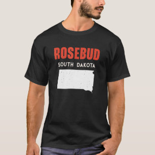 Rosebud South Dakota USA State America Travel Sout T-Shirt
