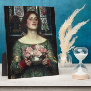 Rosebuds by John William Waterhouse Plaque