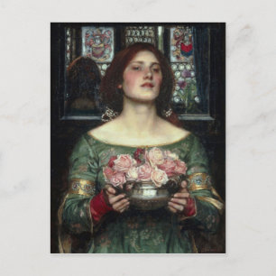 Rosebuds by John William Waterhouse Postcard