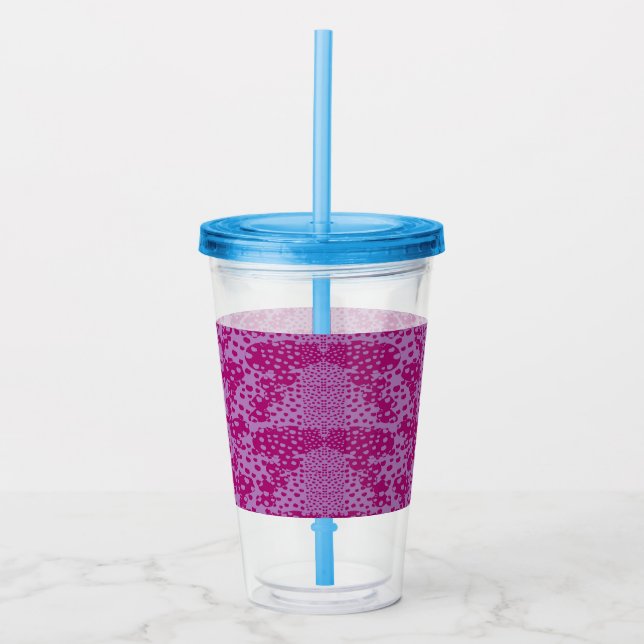 Rosebulbs Roses Acrylic Tumbler (Front)