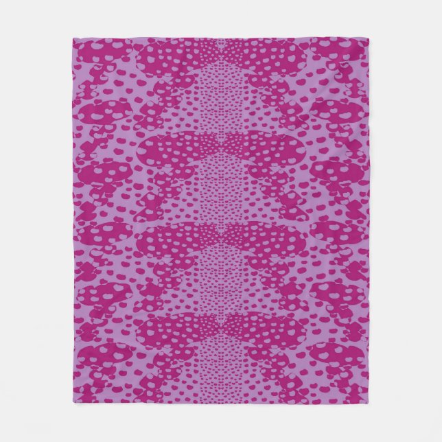 Rosebulbs Roses Fleece Blanket (Front)