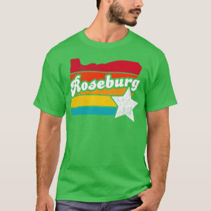 Roseburg Oregon Vintage Distressed Souvenir 2 T-Shirt