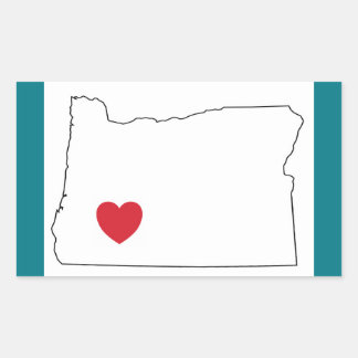 Roseburg Strong Oregon Rectangular Sticker