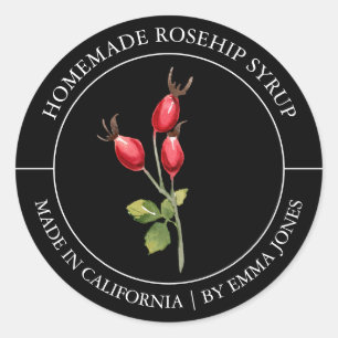 Rosehip Modern label