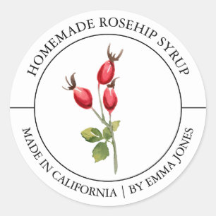 Rosehip Modern label