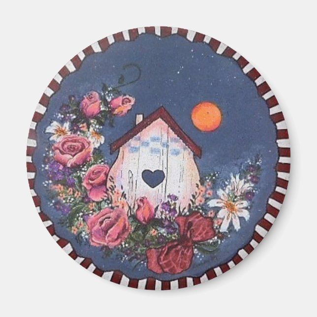 Roseland Bird House  Magnet (Front)