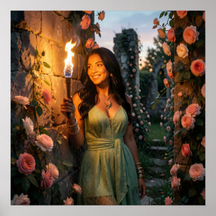 Roselit Twilight Passage of Wonder Poster