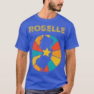 Roselle New Jersey Vintage Distressed Souvenir 1 T-Shirt