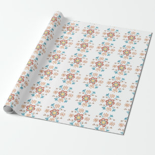 Rosemaling Wrapping Paper 1