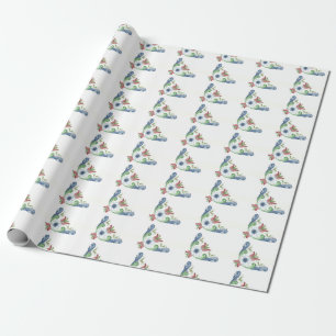 Rosemaling Wrapping Paper 2