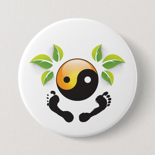 Rosemarie's Wohlfühl Oase Stiftknopf 7.2cm rund2 7.5 Cm Round Badge (Front)