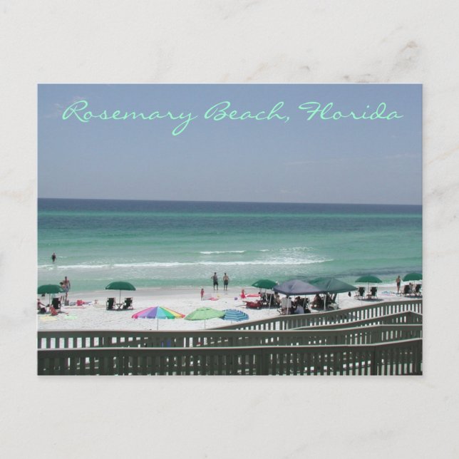 Rosemary Beach Florida Postcard (Front)