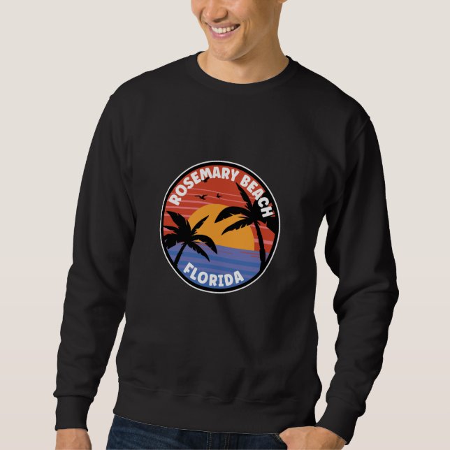 Rosemary Beach Florida Sunset Paradise Sweatshirt (Front)