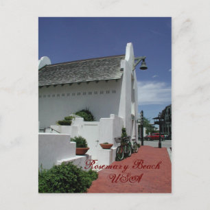 Rosemary Beach Post Office Postcard