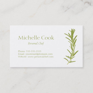 Rosemary Business Card