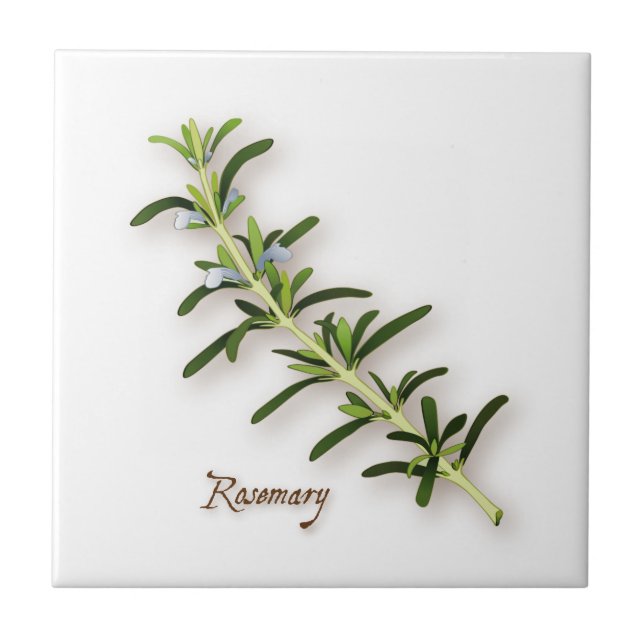 Rosemary Herb Tile (Front)