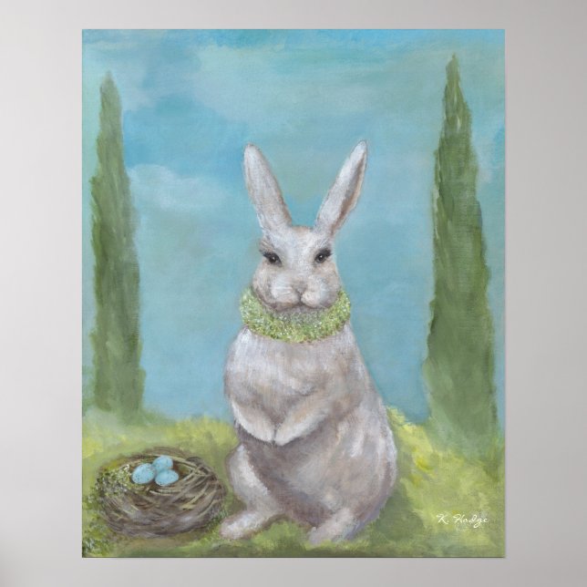 Rosemary Rabbit - Print (Front)