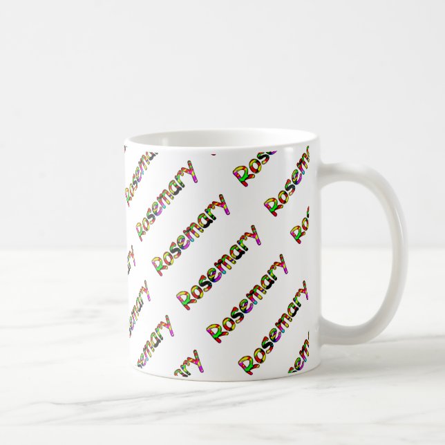 Rosemary Tea Mug Customised (Right)