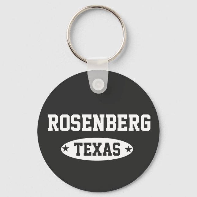 Rosenberg Texas Key Ring (Front)