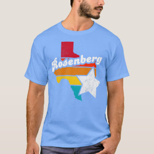 Rosenberg Texas Vintage Distressed Souvenir 2 T-Shirt