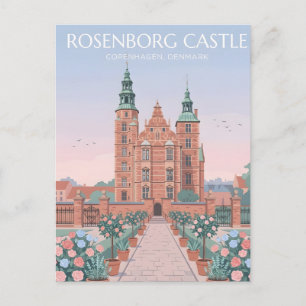 Rosenborg Castle Copenhagen Royal Treasures Postca Postcard