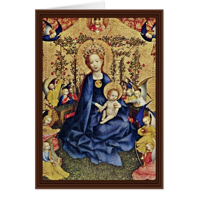 Rosenhagmadonna By Lochner Stefan (Front)