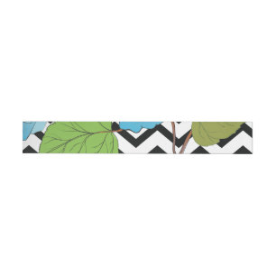 Roses 13 wraparound address label