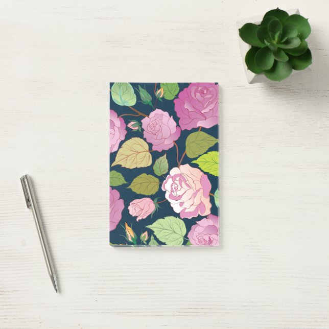 Roses 16 post-it notes (Office)
