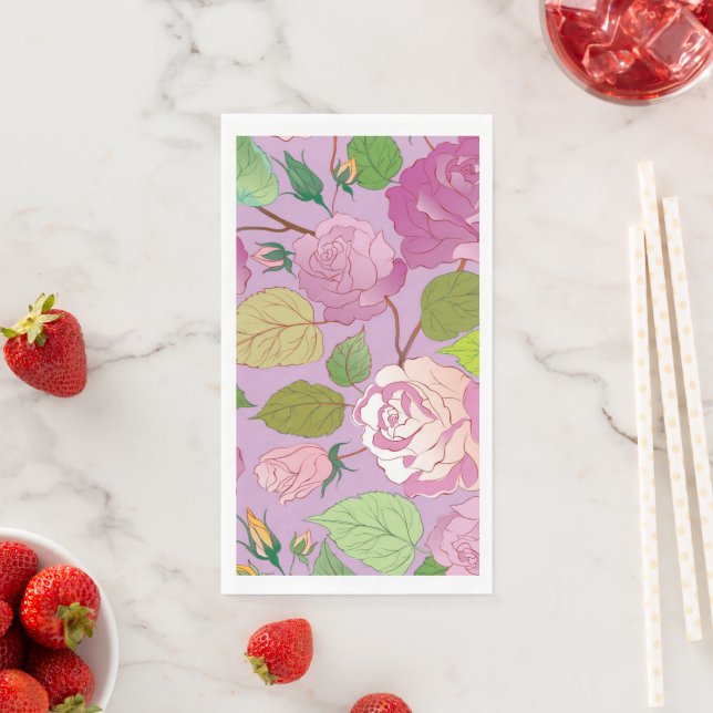 Roses 18 napkin (Insitu)