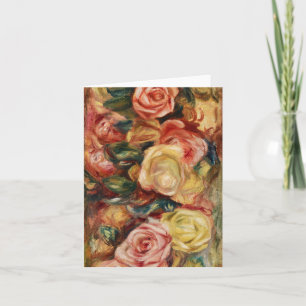 Roses (1912) by Pierre-Auguste Renoir Card