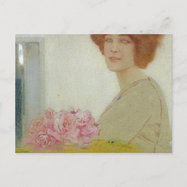 Roses, 1912 postcard (Front)
