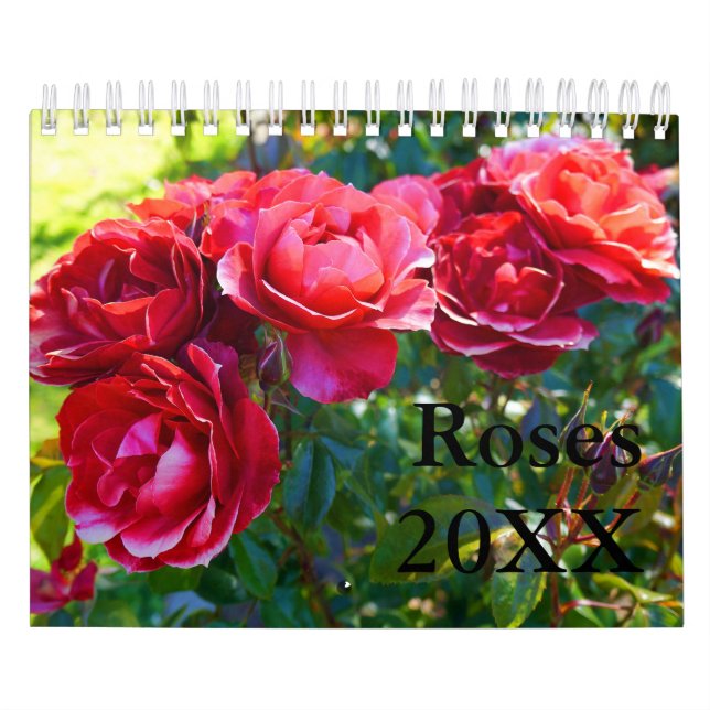 Roses #1 Calendar (Cover)