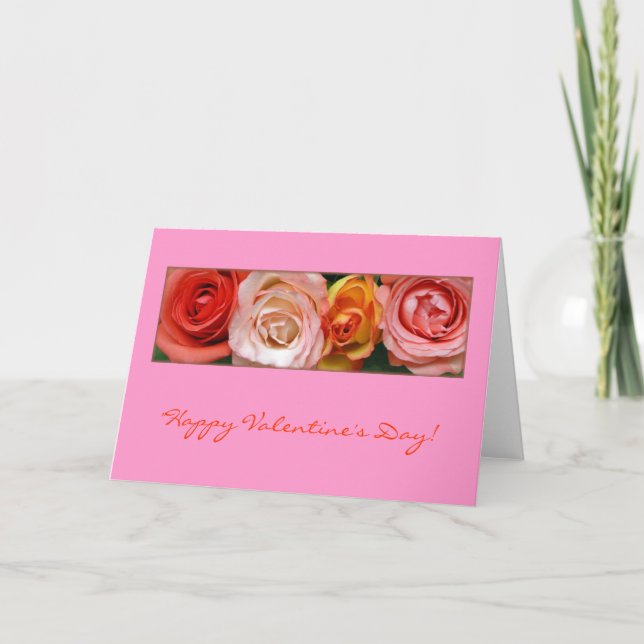 "Roses #1" Holiday Card (Front)