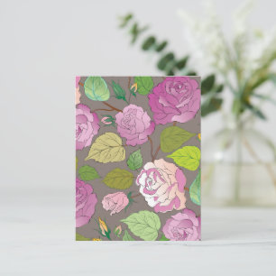 Roses 20 holiday postcard