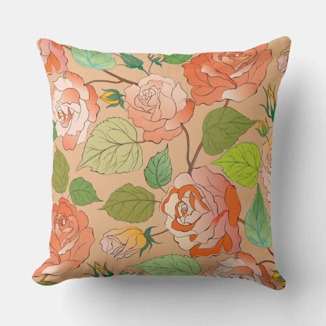 Roses 21 cushion (Front)