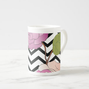 Roses 27 bone china mug