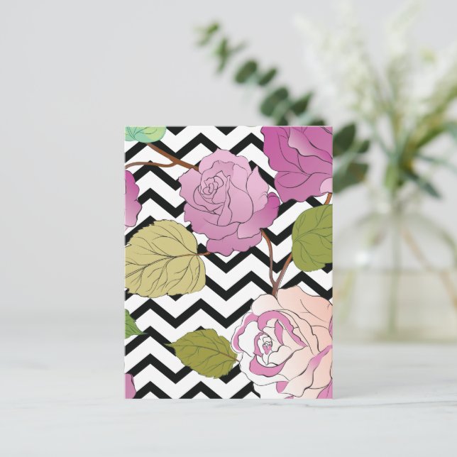 Roses 27 postcard (Standing Front)
