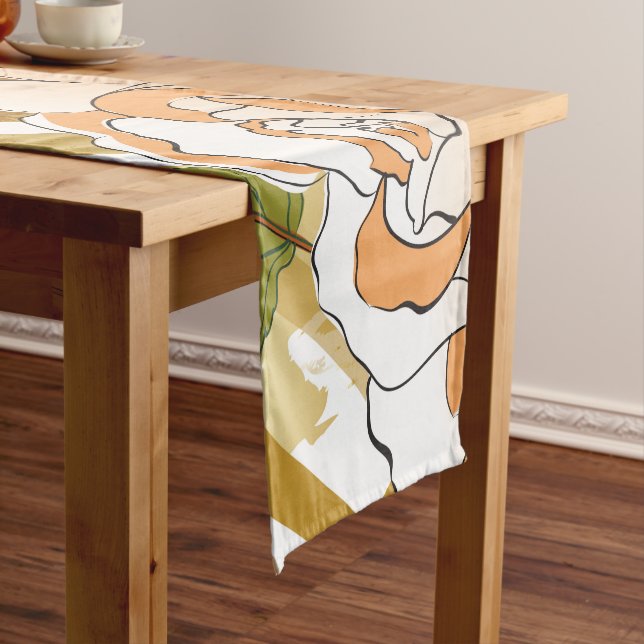 Roses 28 short table runner (In Situ)