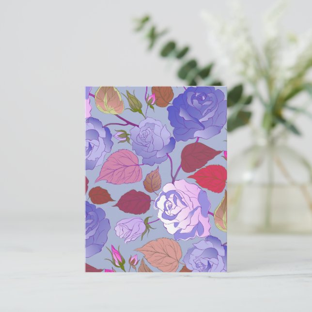 Roses 29 postcard (Standing Front)