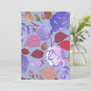 Roses 29 thank you card